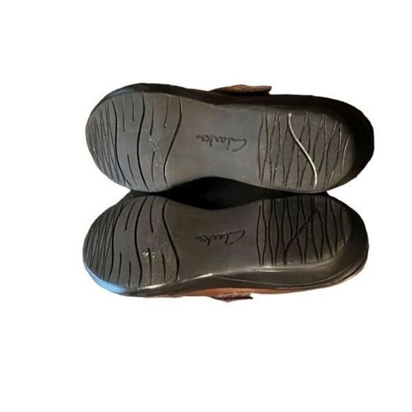 Clarks brown Comfort shoes Size 6.5 - Picture 5 of 9